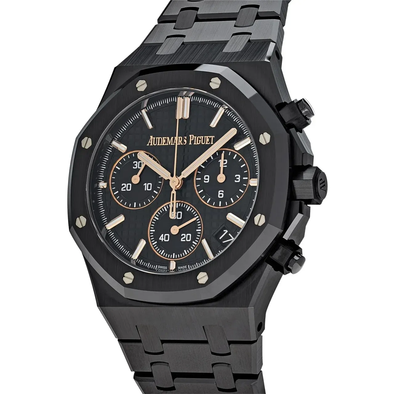 オーデマ ピゲ「Audemars Piguet」ロイヤル オーク クロノグラフ 50周年記念モデル メンズウォッチ41MM