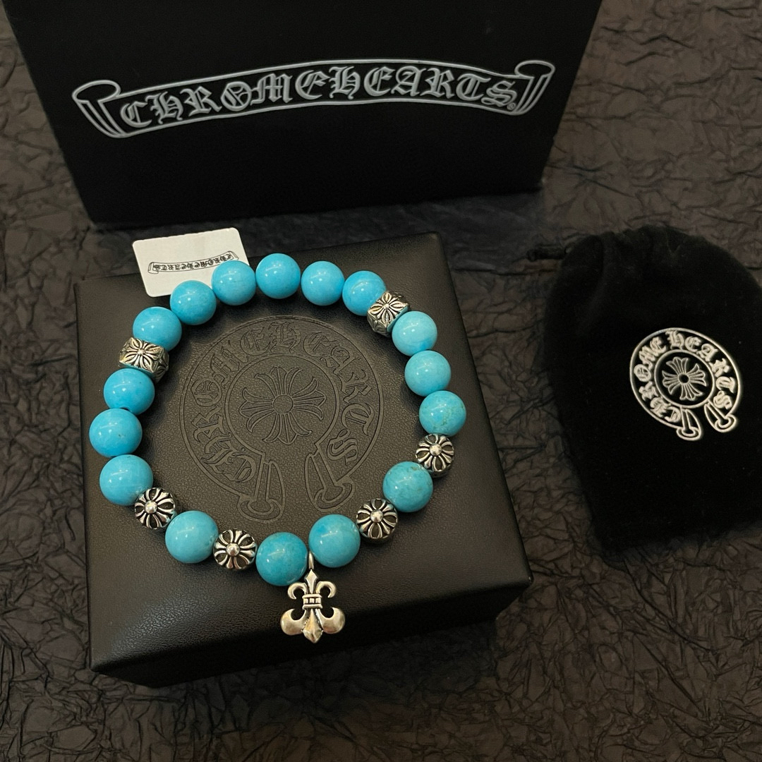 クロムハーツ「Chrome Hearts」ブレスレット - ヴィンテージ＆ロックテイスト ペア用