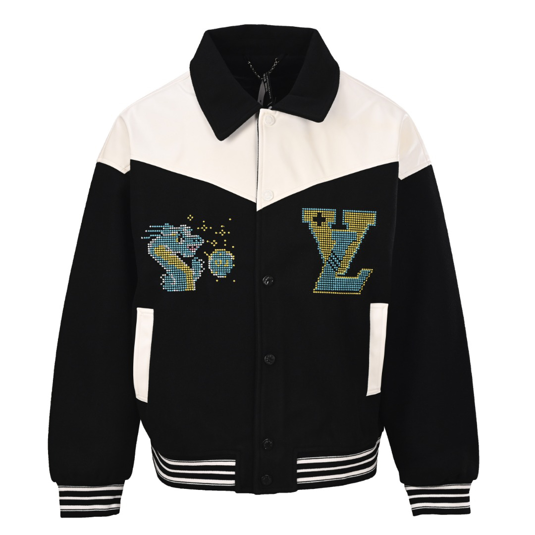 ルイ・ヴィトン「Louis Vuitton」モダンベースボールジャケット