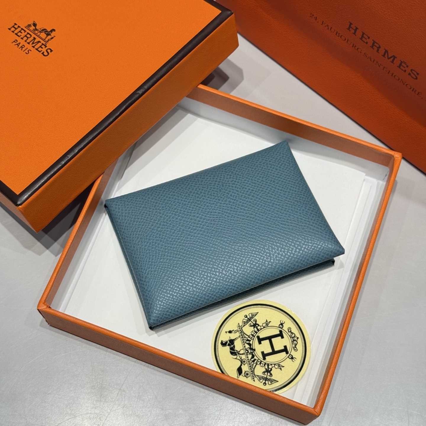 エルメス「Hermès」カルヴィ・デュオ 超実用的カードケース 6色