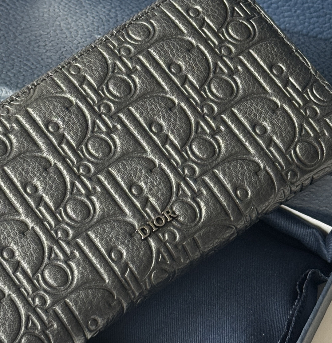 ディオール「Dior」ジップアラウンド ロングウォレット
