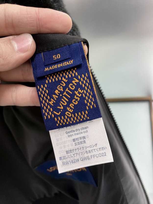 ルイ・ヴィトン「Louis Vuitton」 ウール エンブロイダリー ベースボール ジャケット