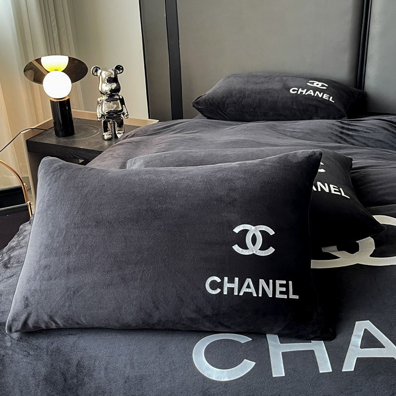 シャネル「Chanel」プレミアム クリスタルベルベット プリント 4点セット