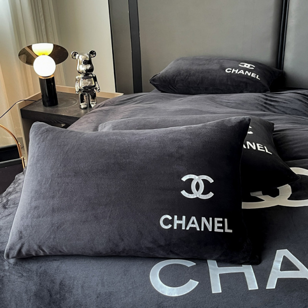 シャネル「Chanel」プレミアム クリスタルベルベット プリント 4点セット
