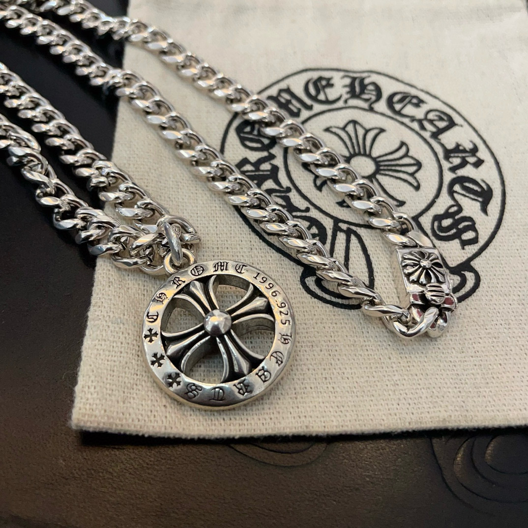 クロムハーツ「Chrome Hearts」クラシック ペンダントネックレス - 男女兼用