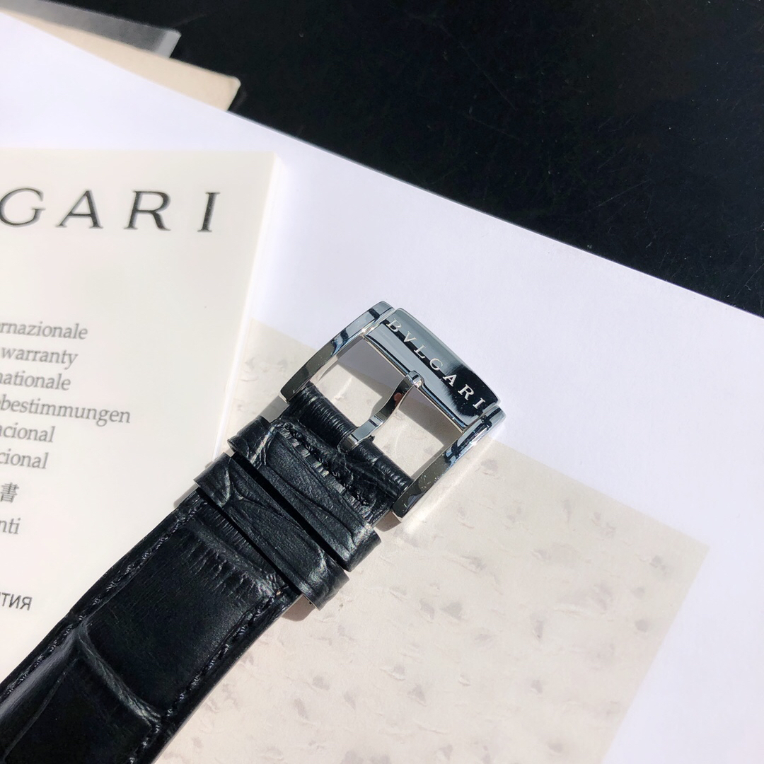 ブルガリ「Bvlgari」製ムーブメント＆イタリアンレザー 40MMの商品掲載写真10（SKU ISETAPRO-25801963）