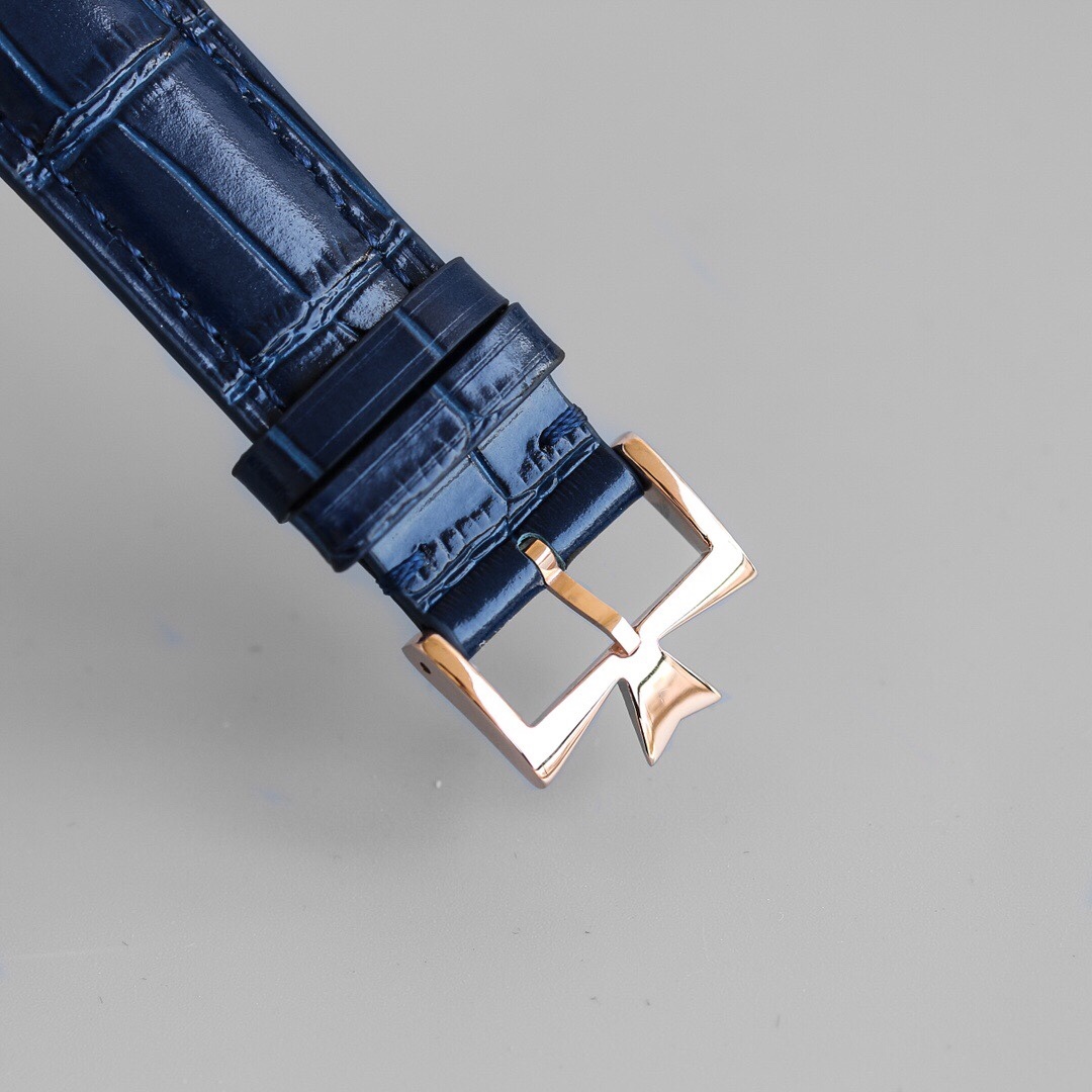 ヴァシュロン・コンスタンタン「Vacheron Constantin」蓝ガラス メンズウォッチ40MM