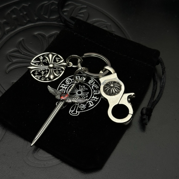 クロムハーツ「Chrome Hearts」キーホルダー＆バッグチャーム - トレンドシンボル