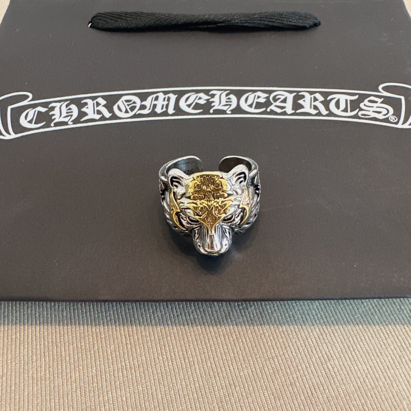 クロムハーツ「Chrome Hearts」クラシックヴィンテージ＆モダンリング - フリーサイズ