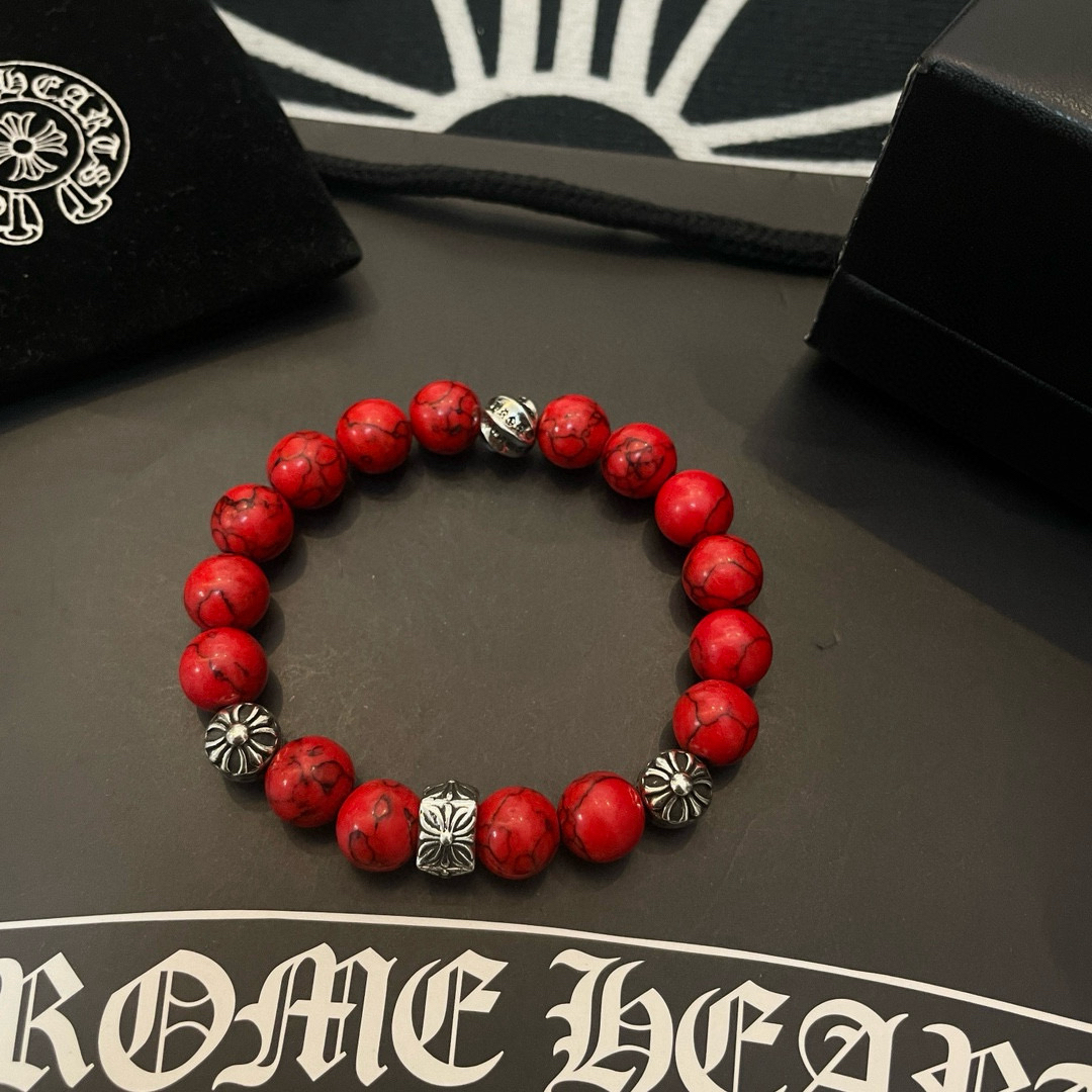 クロムハーツ「Chrome Hearts」ブレスレット - ヴィンテージ＆ロックテイスト ペア用