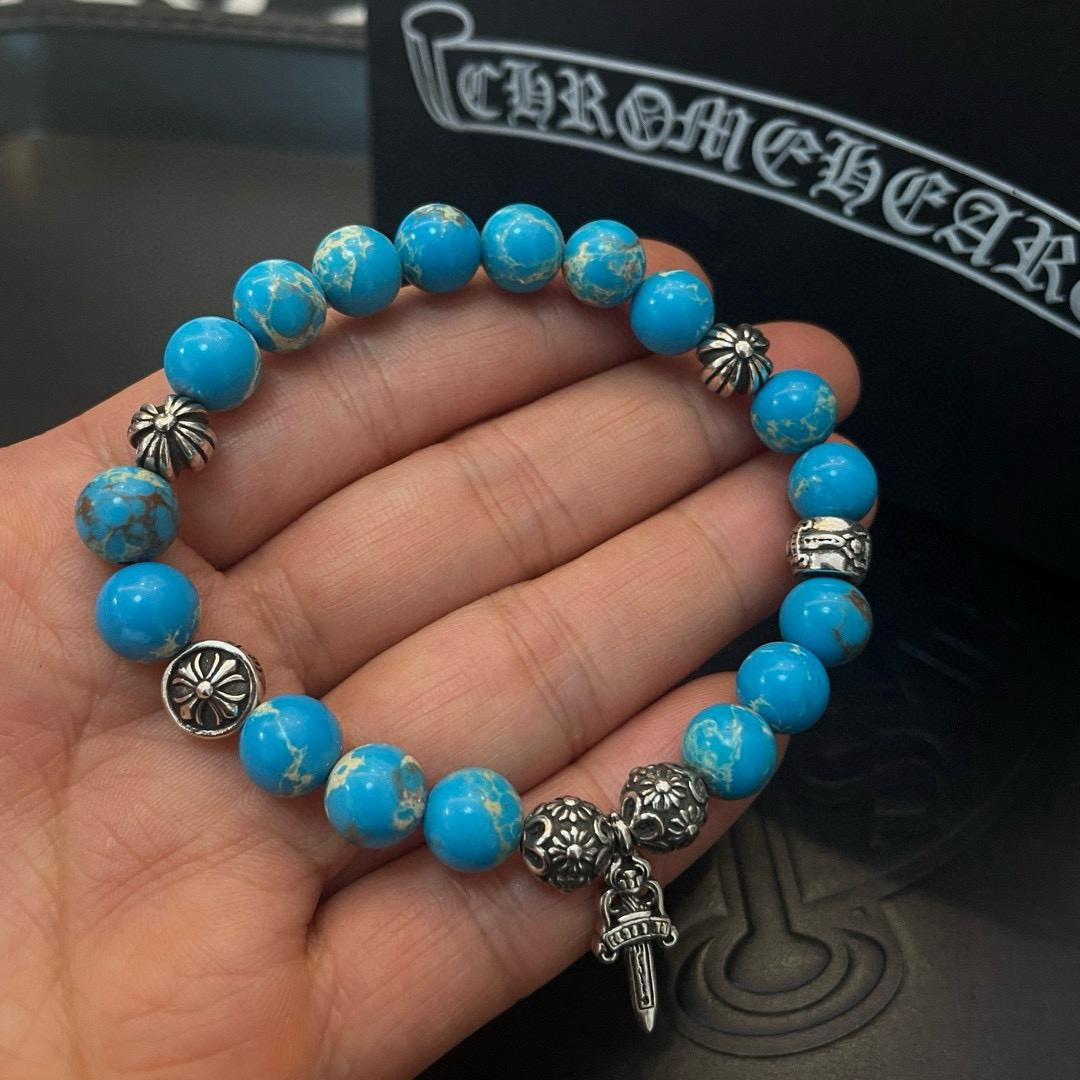 クロムハーツ「Chrome Hearts」ブレスレット - ヴィンテージ＆ロックテイスト ペア用