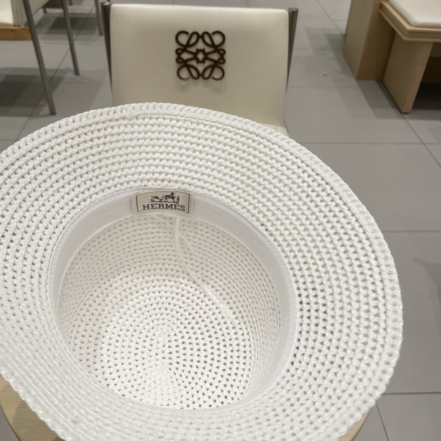 エルメス「Hermès」 Greta レースド パナマハット