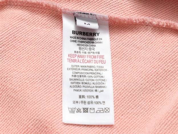 バーバリー「Burberry」クラシックチェック TB刺繍 ロンT（ユニセックス）