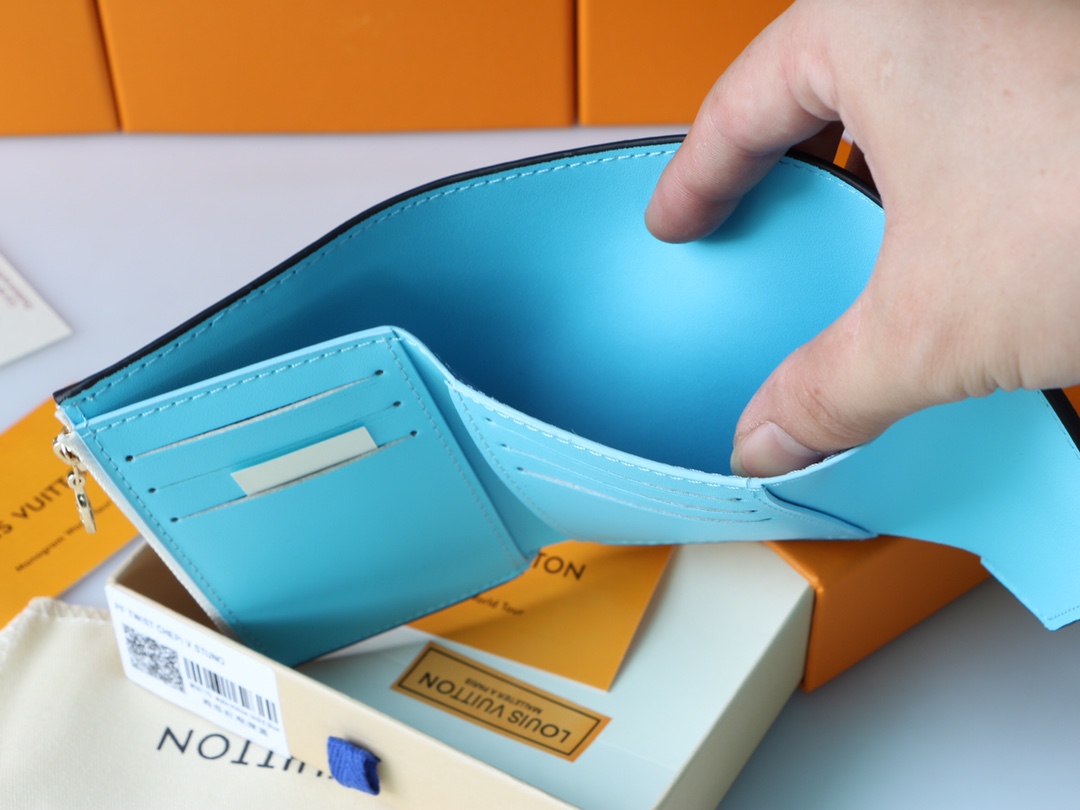 ルイ・ヴィトン「Louis Vuitton」LV ポン 9 コンパクトウォレット