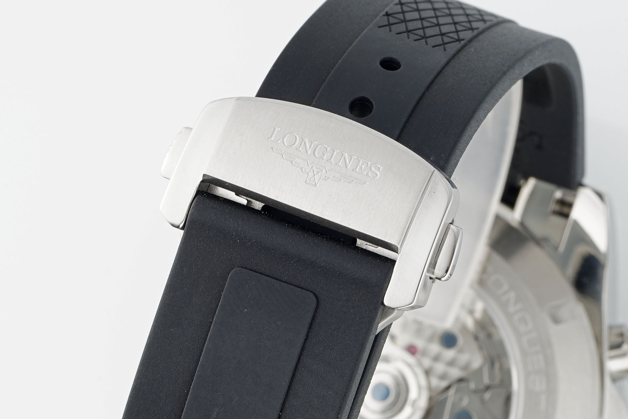 ロンジン「Longines」コンクエスト クロノグラフ メンズウォッチ 42mm