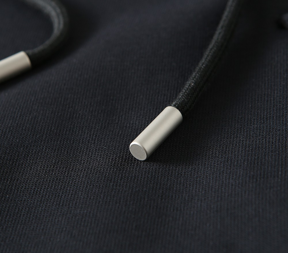 エルメス「Hermès」Empreintes Sellier Cuir 新型フード付きスウェットシャツ