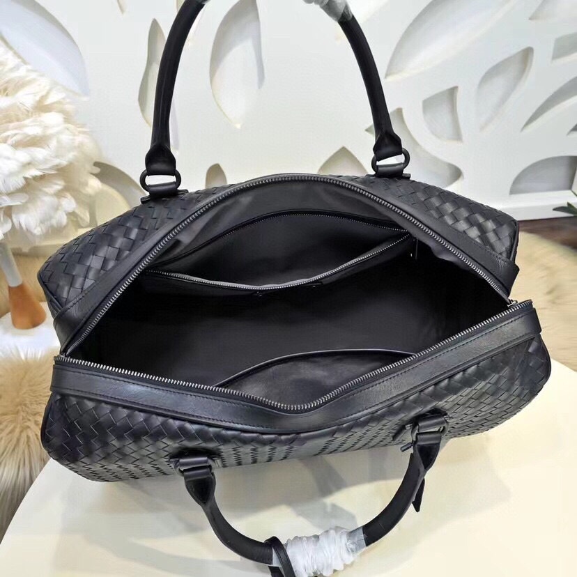 ボッテガ・ヴェネタ「Bottega Veneta」Intrecciato トラベルトートバッグ