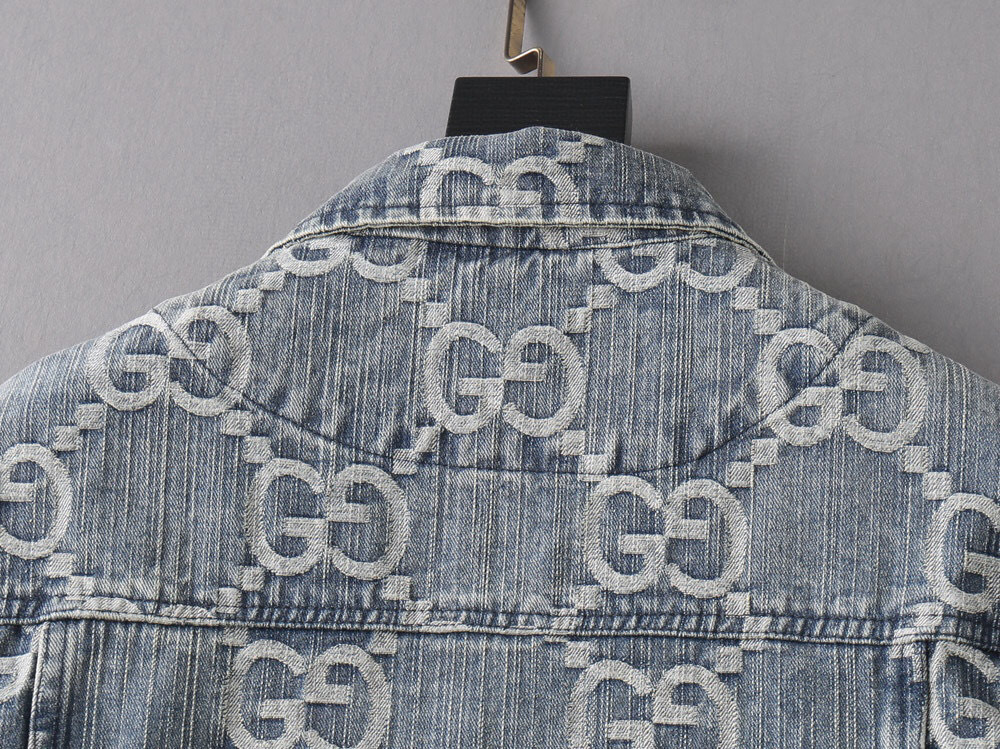 グッチ「Gucci 」秋冬新作メンズラペルデニムジャケット