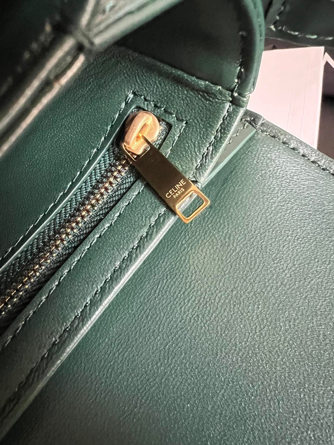 セリーヌ「Celine」CELINE トリオンフ ダブルCロック ウォレット