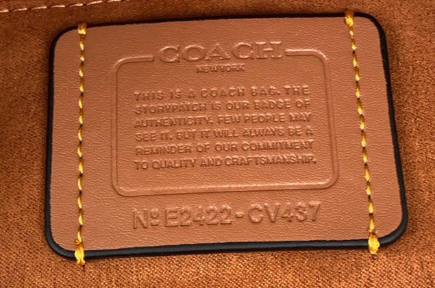 コーチ「Coach」19 レザーショルダーバッグ