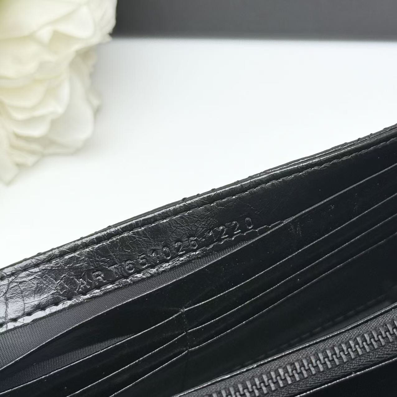 サンローラン「Saint Laurent」フラップウォレット