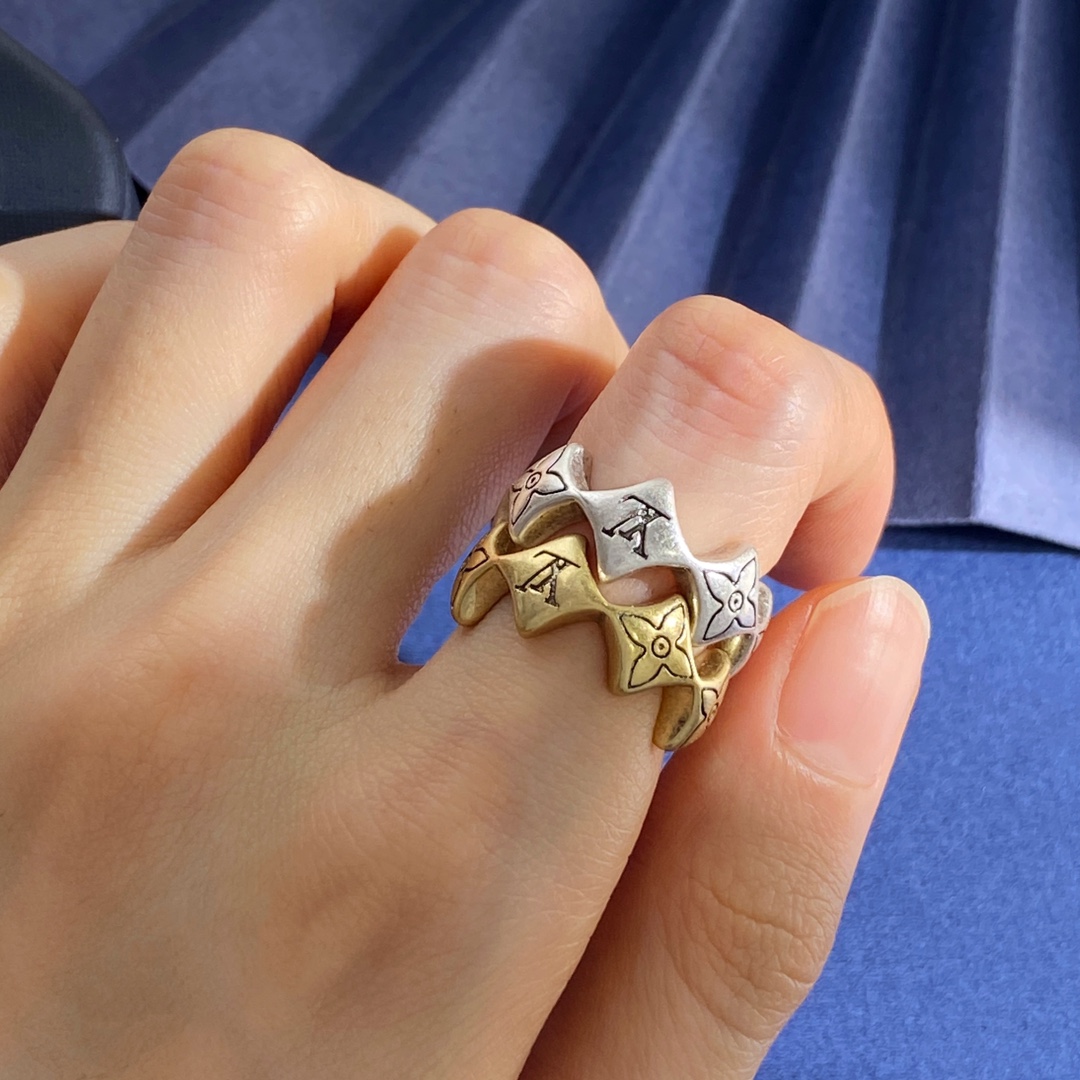 ルイ・ヴィトン スパイキー フラワー リング