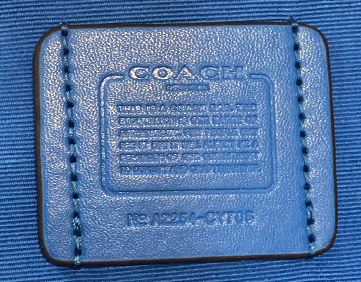 コーチ「Coach」シティトート アカデミックスタイル ショルダーバッグ
