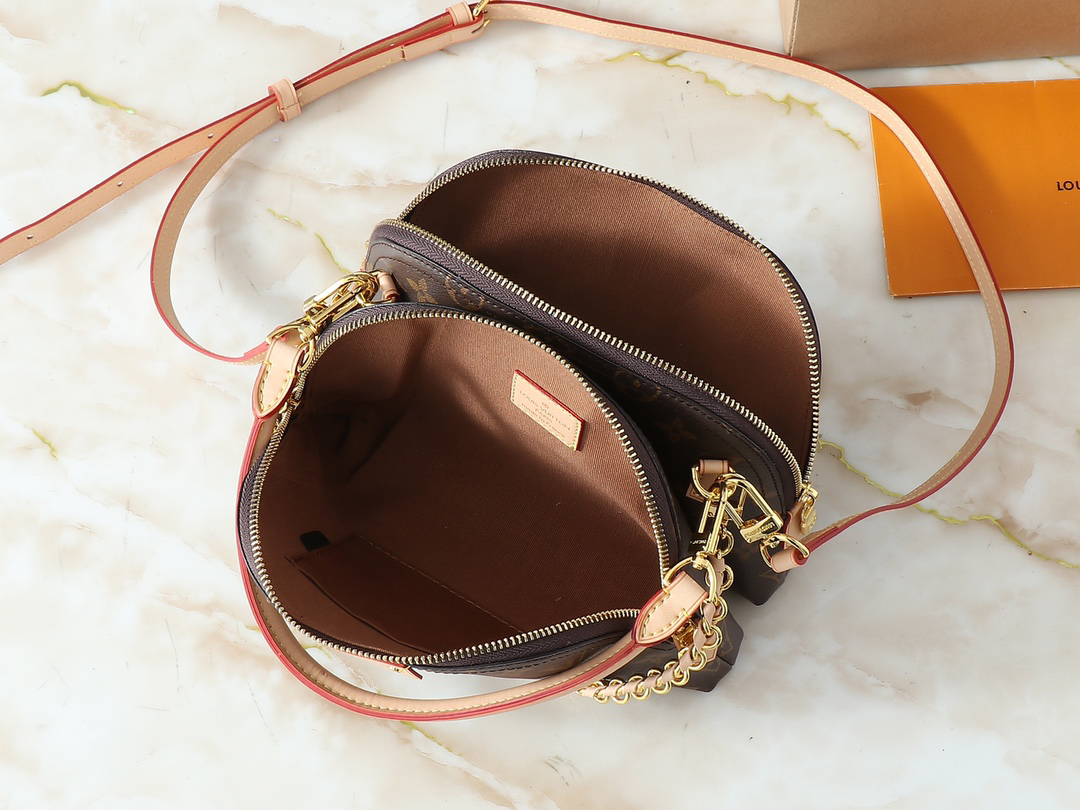 ルイ・ヴィトン ビー アルマ チェーン ハンドバッグ「Alma Bag」