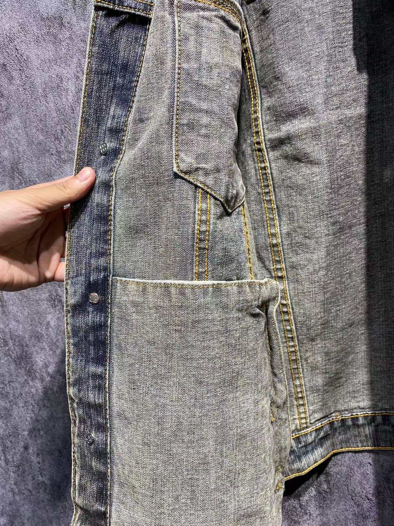 バレンシアガ「Balenciaga」デニムジャケット クラシック リデザイン