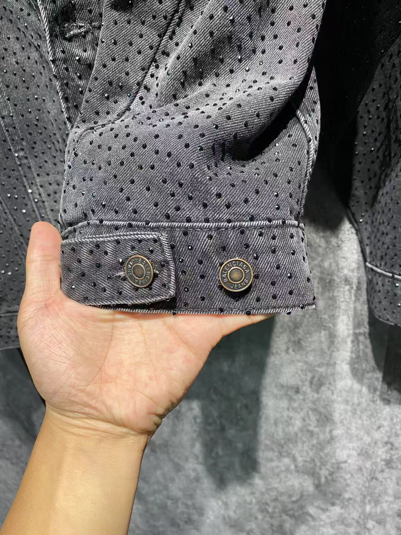 バレンシアガ「Balenciaga」デニムジャケット クラシック リデザイン
