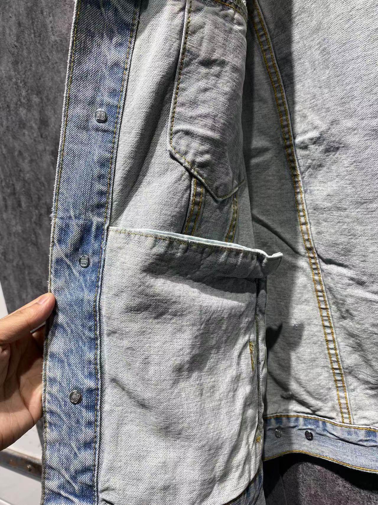 バレンシアガ「Balenciaga」デニムジャケット クラシック リデザイン