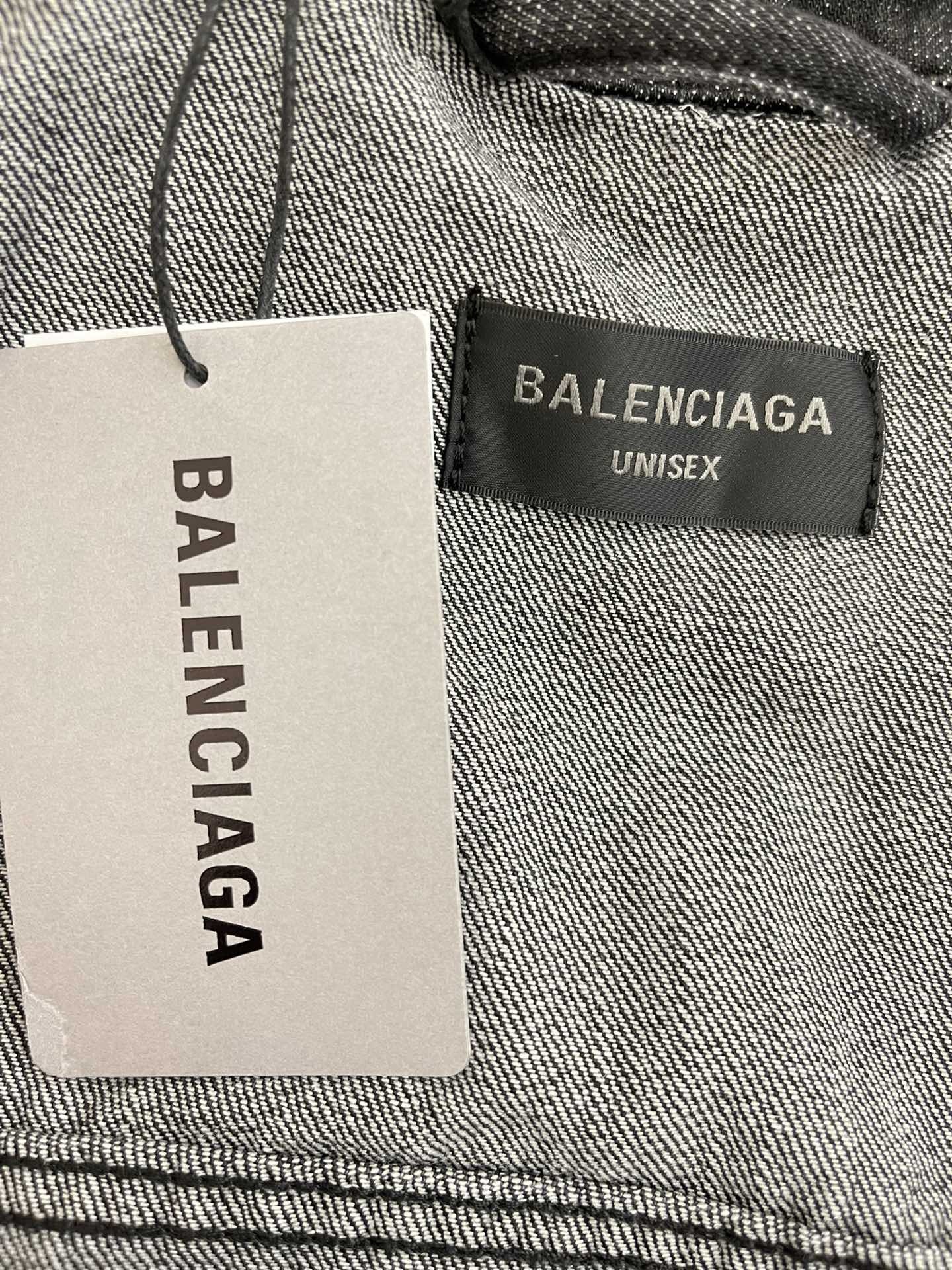 バレンシアガ「Balenciaga」デニムジャケット クラシック リデザイン