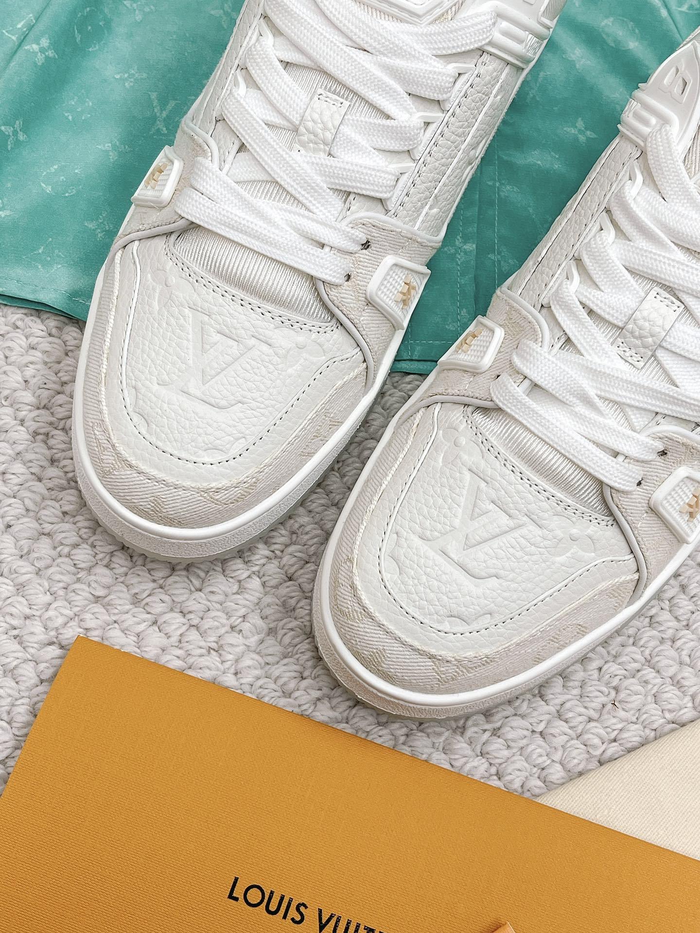 ルイ・ヴィトン「Louis Vuitton」LV トレイナー スニーカー