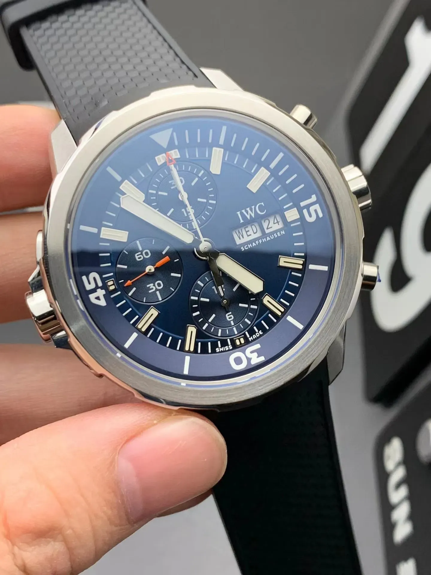 アイ・ダブリュー・シー「IWC」オーシャンタイマー コレクション メンズウォッチ44MM