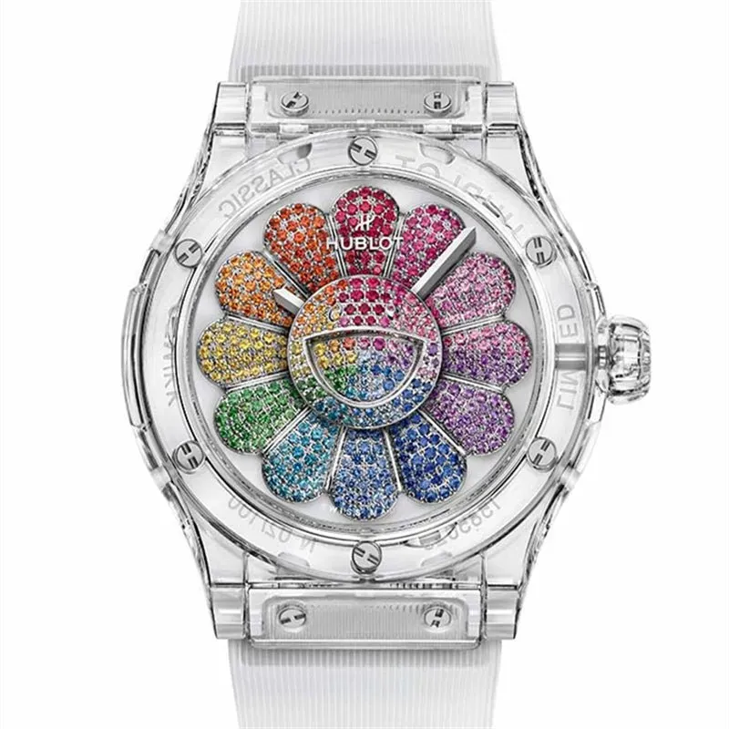 ウブロ「Hublot」Classic Fusion Takashi Murakami All Black 腕時計