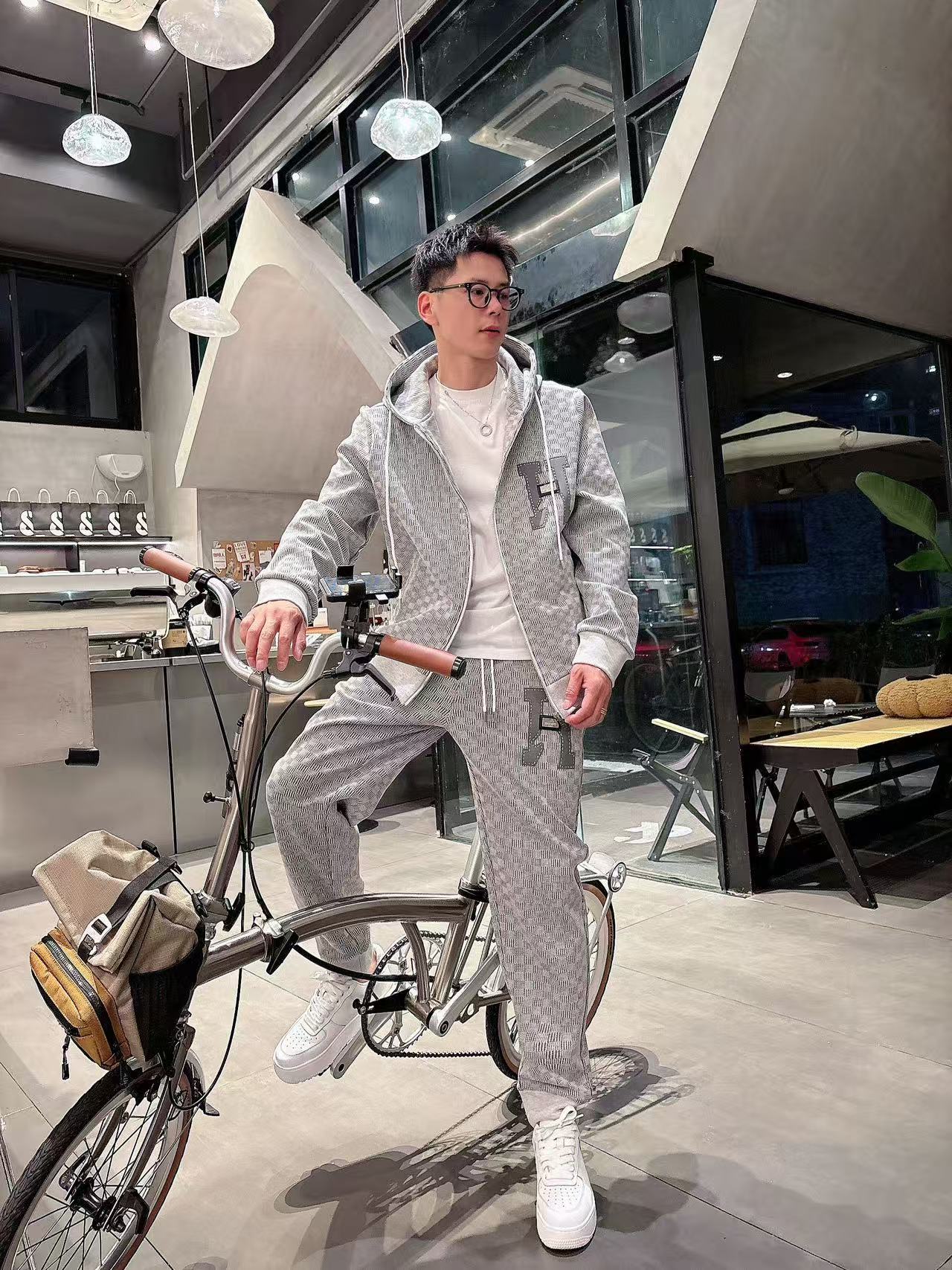 エルメス「Hermès」秋冬 メンズ スウェットセット