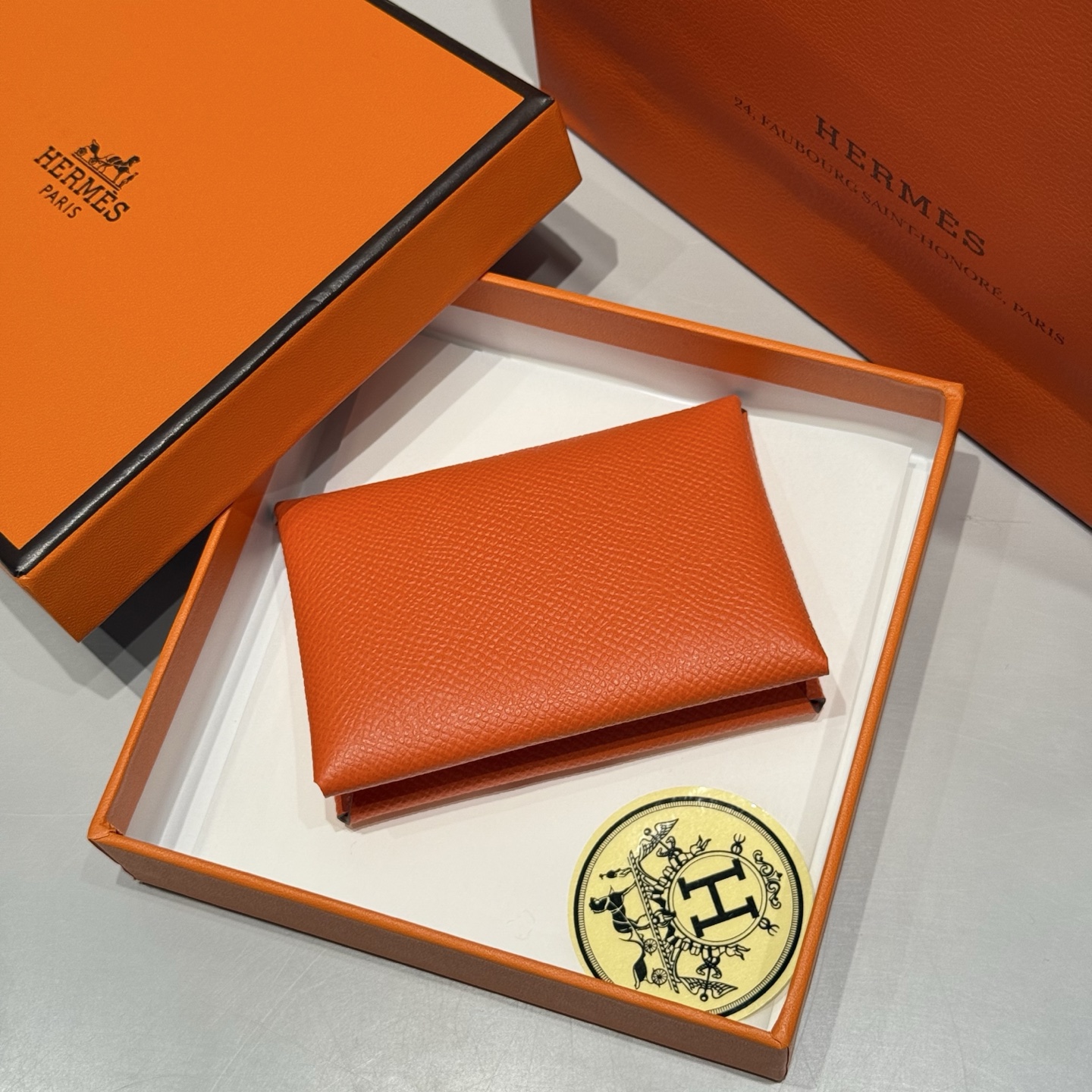 エルメス「Hermès」カルヴィ・デュオ 超実用的カードケース 6色