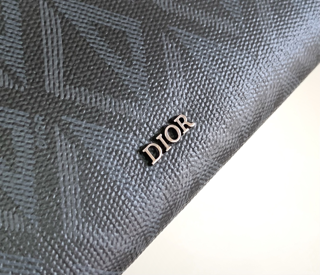 ディオール「Dior」オブリック モチーフ ポーチ