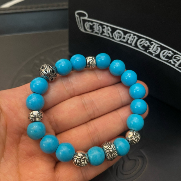 クロムハーツ「Chrome Hearts」ブレスレット - ヴィンテージ＆ロックテイスト ペア用