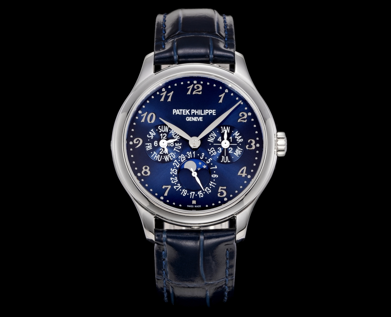 パテックフィリップ「Patek Philippe」スーパーコンプリケーション 万年歴腕時計 39mm