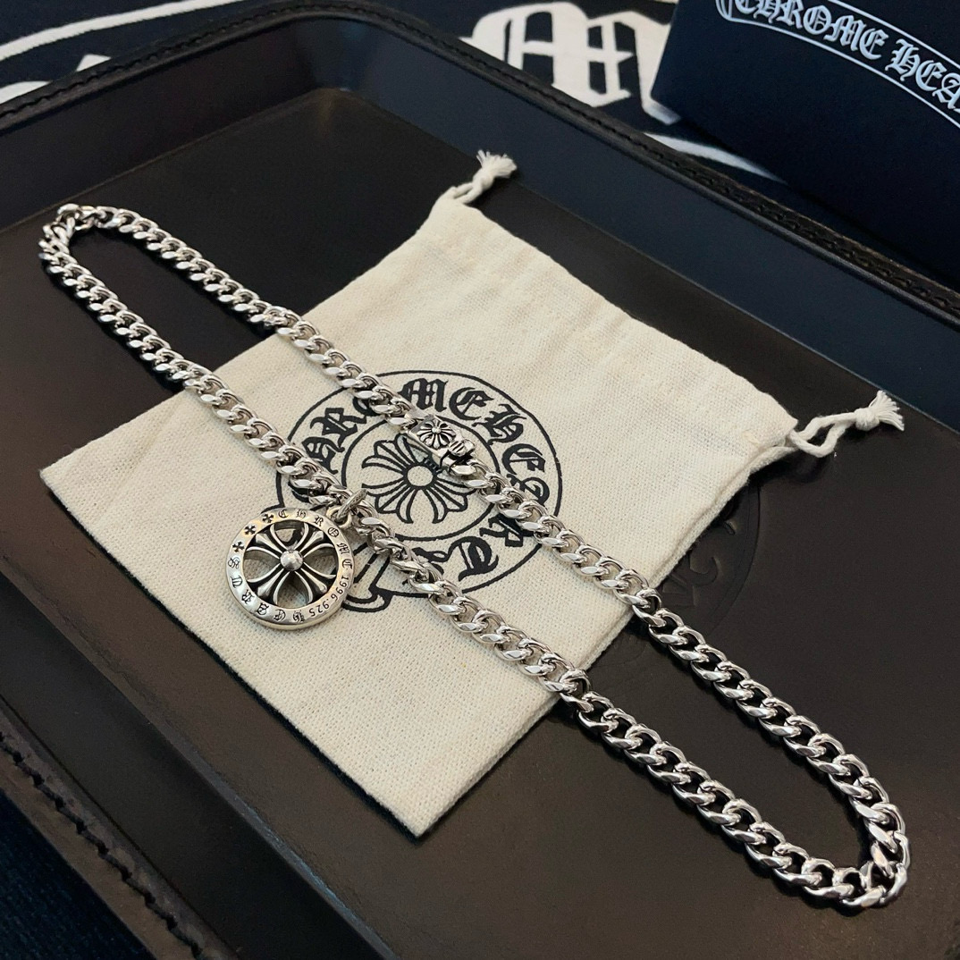 クロムハーツ「Chrome Hearts」クラシック ペンダントネックレス - 男女兼用