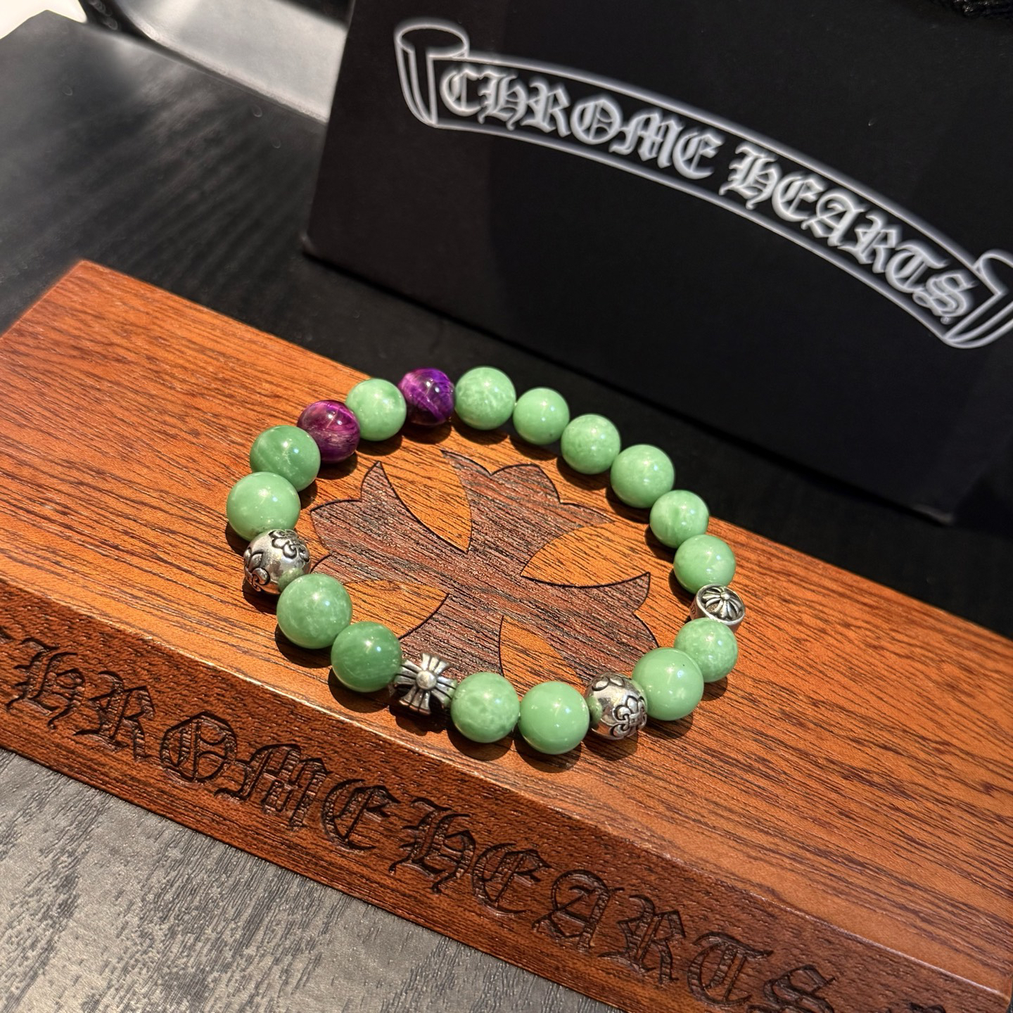 クロムハーツ「Chrome Hearts」ブレスレット - ヴィンテージ＆ロックテイスト ペア用