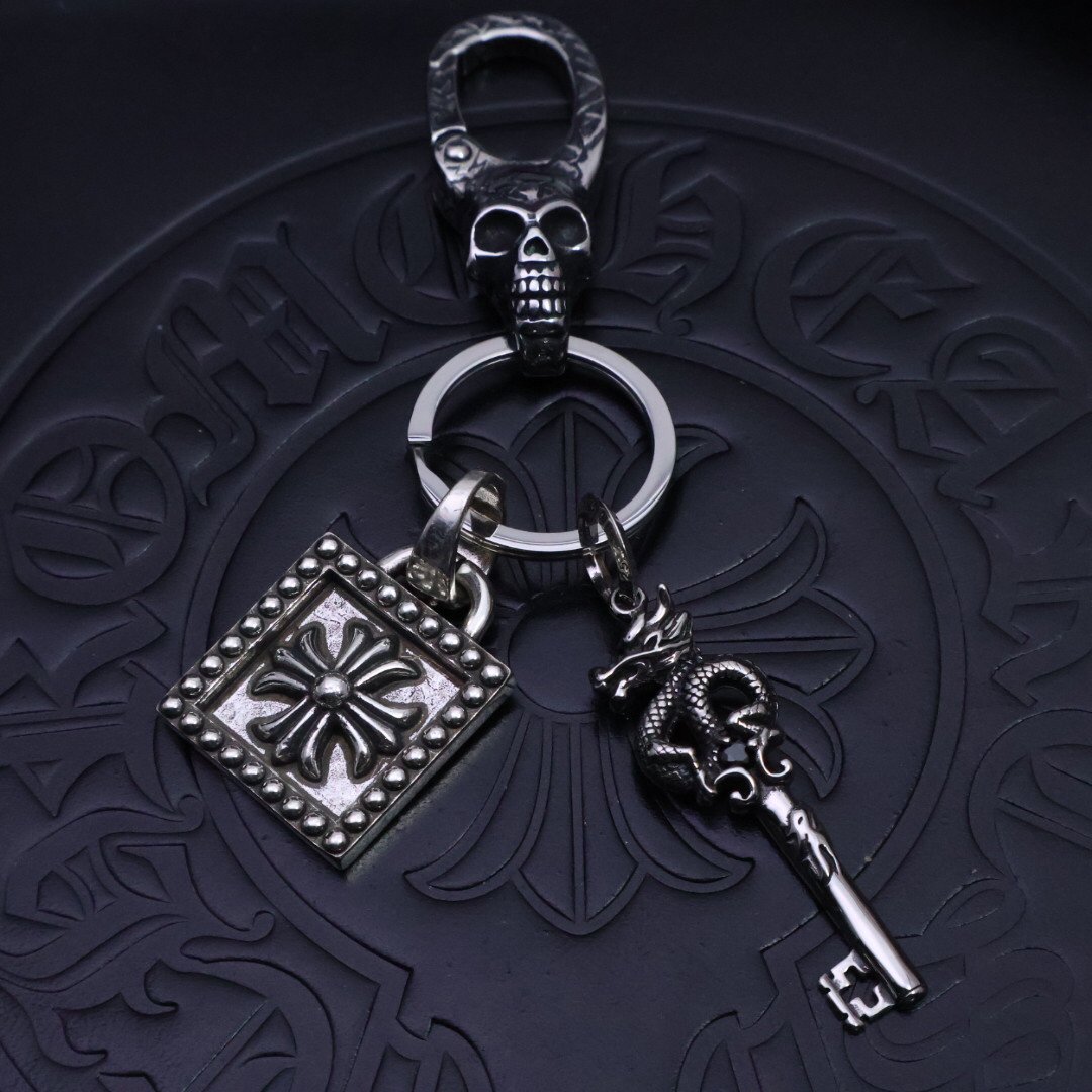 クロムハーツ「Chrome Hearts」キーホルダー＆バッグチャーム - トレンドシンボル