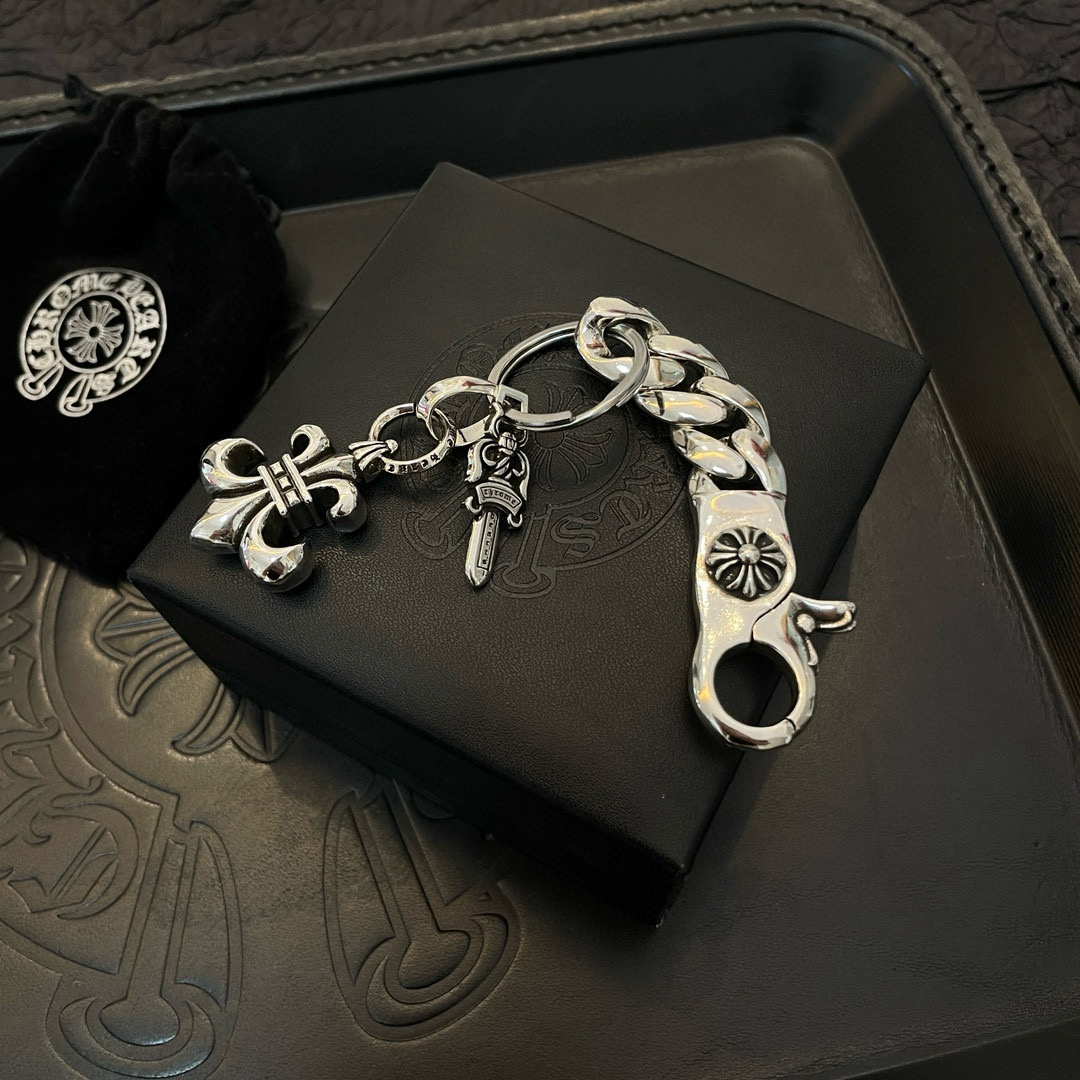 クロムハーツ「Chrome Hearts」ブレスレット - ヴィンテージ＆ロックテイスト ペア用