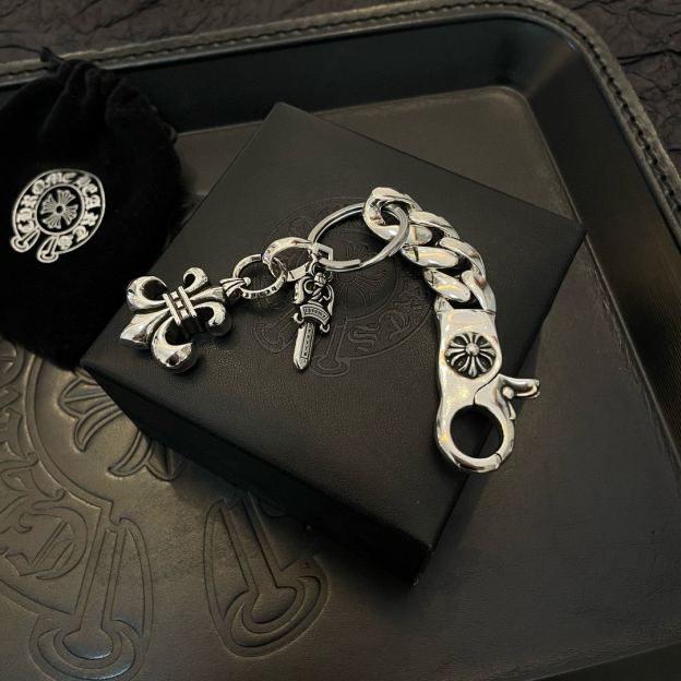 クロムハーツ「Chrome Hearts」ブレスレット - ヴィンテージ＆ロックテイスト ペア用