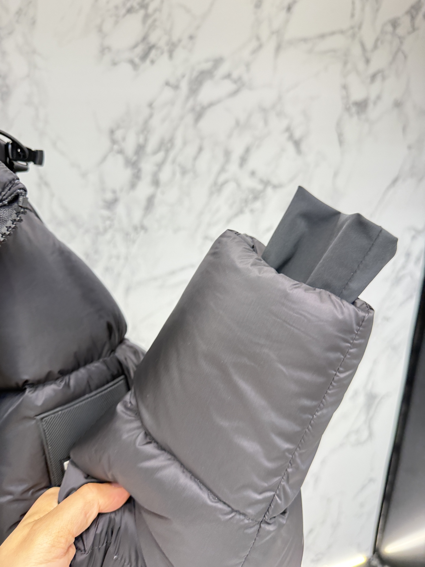 バーバリー「Burberry」秋冬ファッションフード付きダウンジャケット