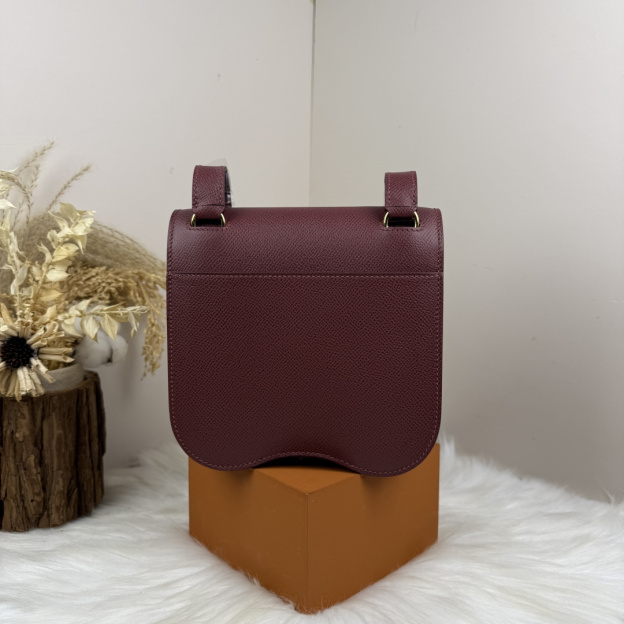 【厳選新入荷】エルメス Della Cavalleria Mini サドル金具クロスボディバッグ「乗馬モチーフ本革ショルダー」