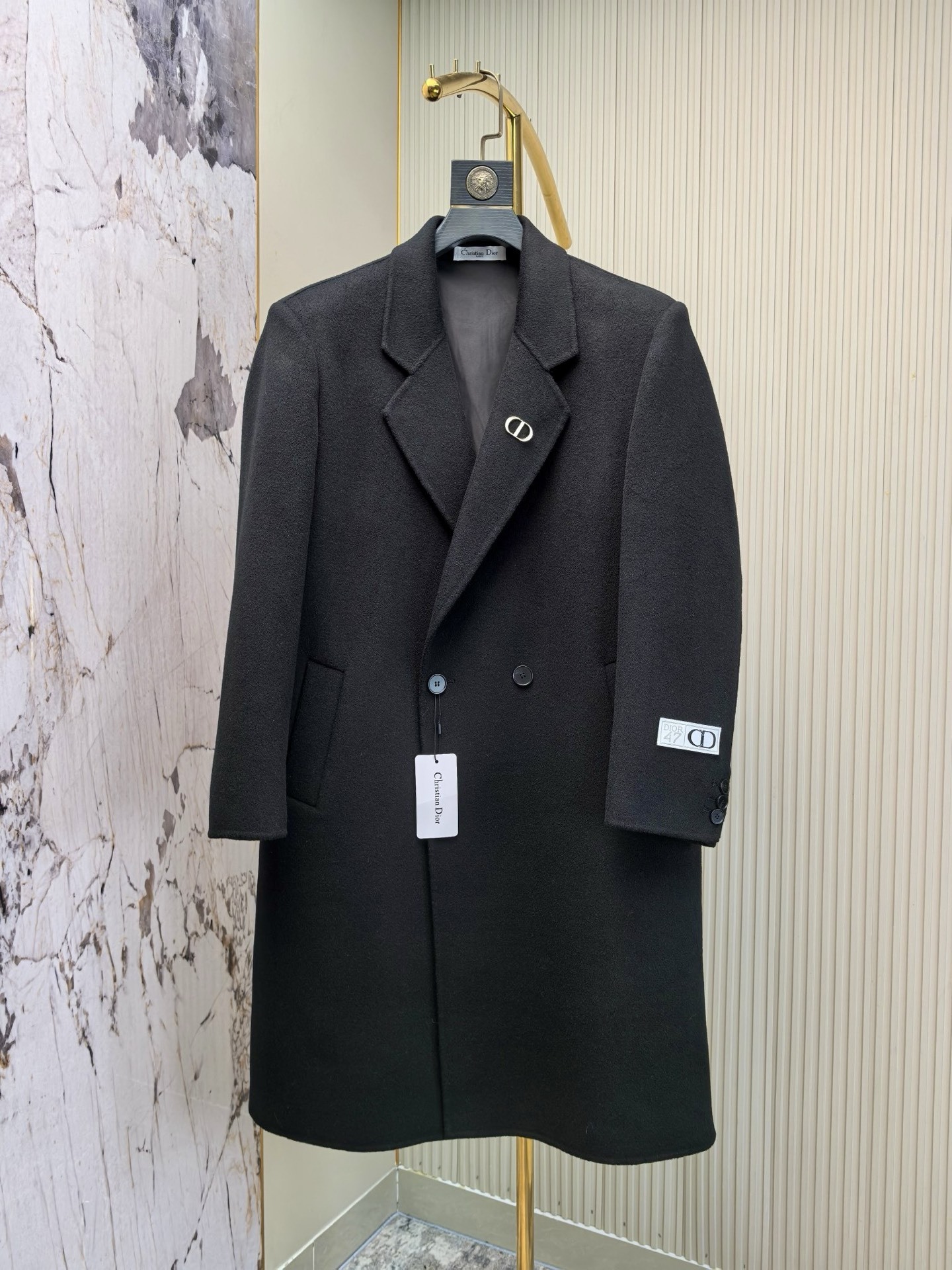 ディオール「Dior」オータムウィンター メンズロングコート