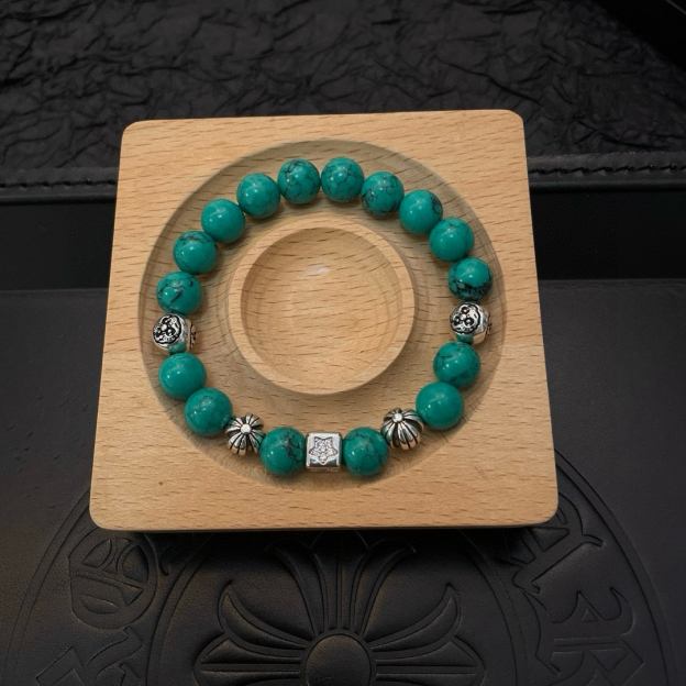 クロムハーツ「Chrome Hearts」ブレスレット - ヴィンテージ＆ロックテイスト ペア用