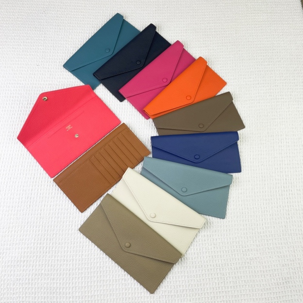 エルメス「Hermès」シルキン封筒型カードケース 11色